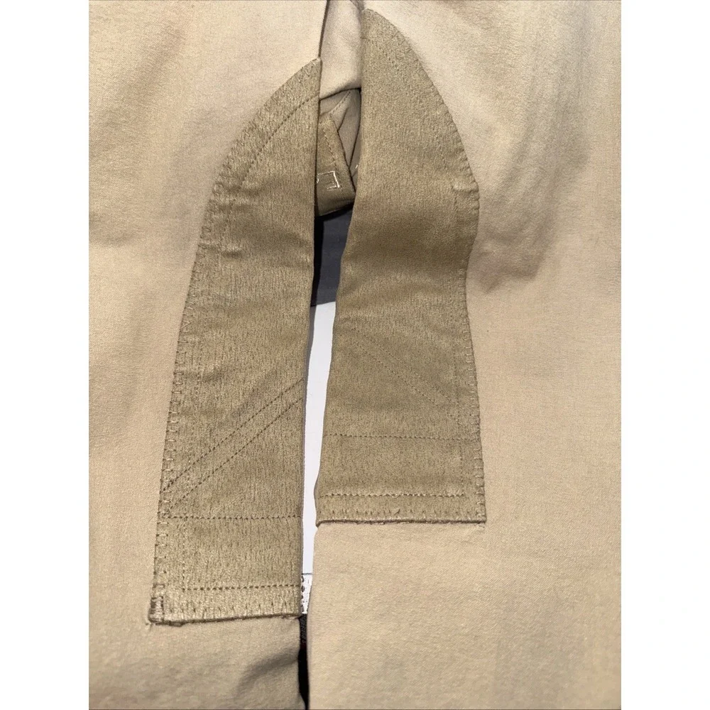 Equine Couture Ladies Sportif Natasha Knee Patch Breeches With Leather Belt S30
